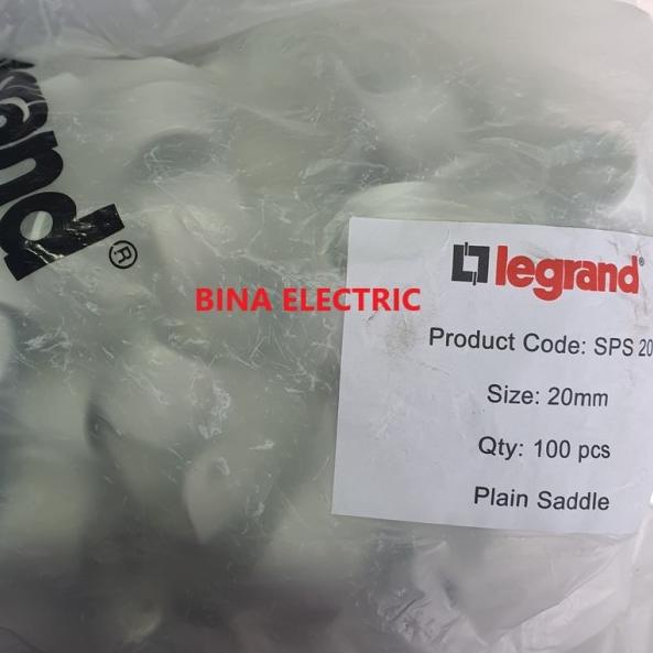 Klem Pipa Legrand 20mm / Clamp Pipa Legrand 20 MM / Klem PVC Legrand