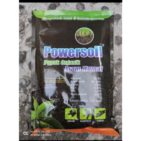 Pupuk Asam Humat kemasan Repack 100gr