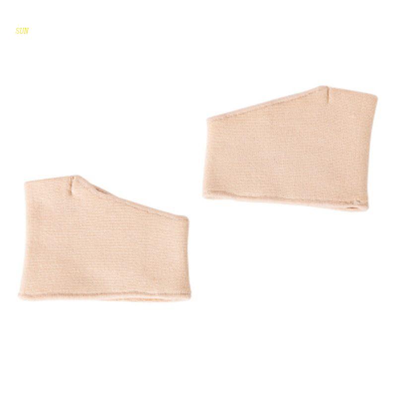 Sun 2pcs Bantalan Gel Metatarsal Sleeve Dengan Bantalan Gel Lembut Untuk Kaki