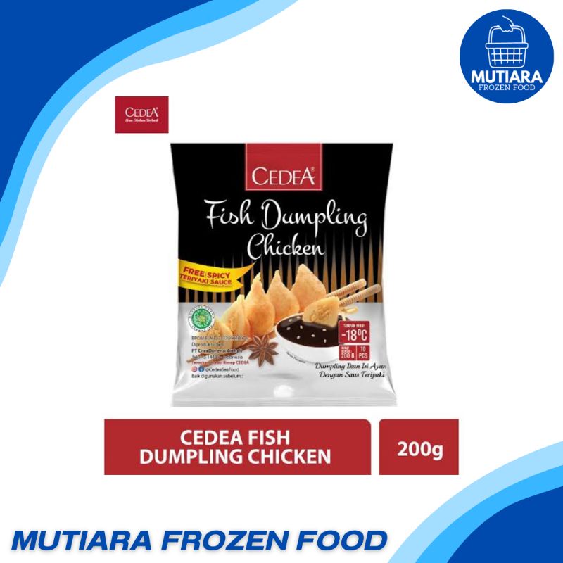 

CEDEA FISH DUMPLING CHICKEN 200gr