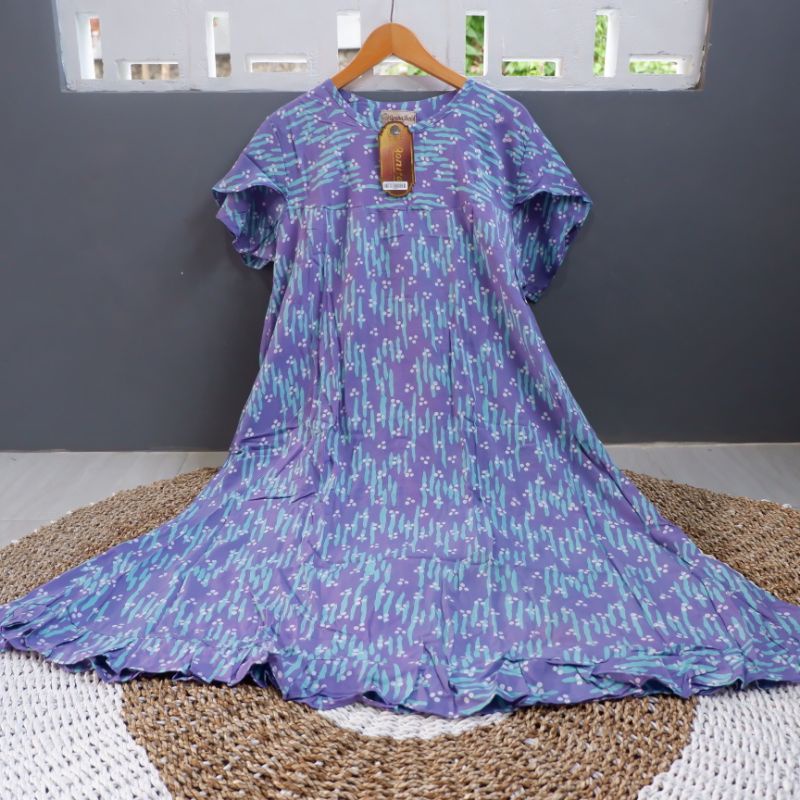 Daster Qonita Batik Rosmalia Sleting hls