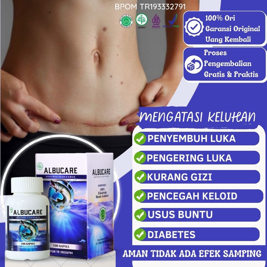 Jual Albucare Herbal Aalmi Obat Pasca Operasi Caesar Pengering Pasca