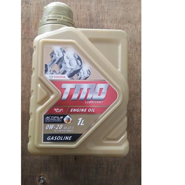 Oli mesin mobil Toyota TMO Gold 0W-20 1 liter Original