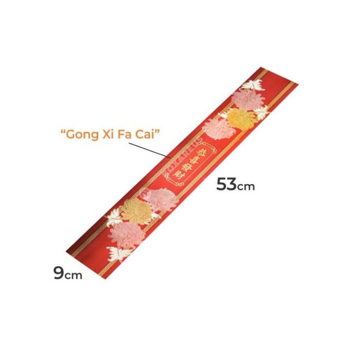 

Paperbelt Imlek Label CNY Sincia Hiasan Sleeve Sabuk Stiker Box - BLL