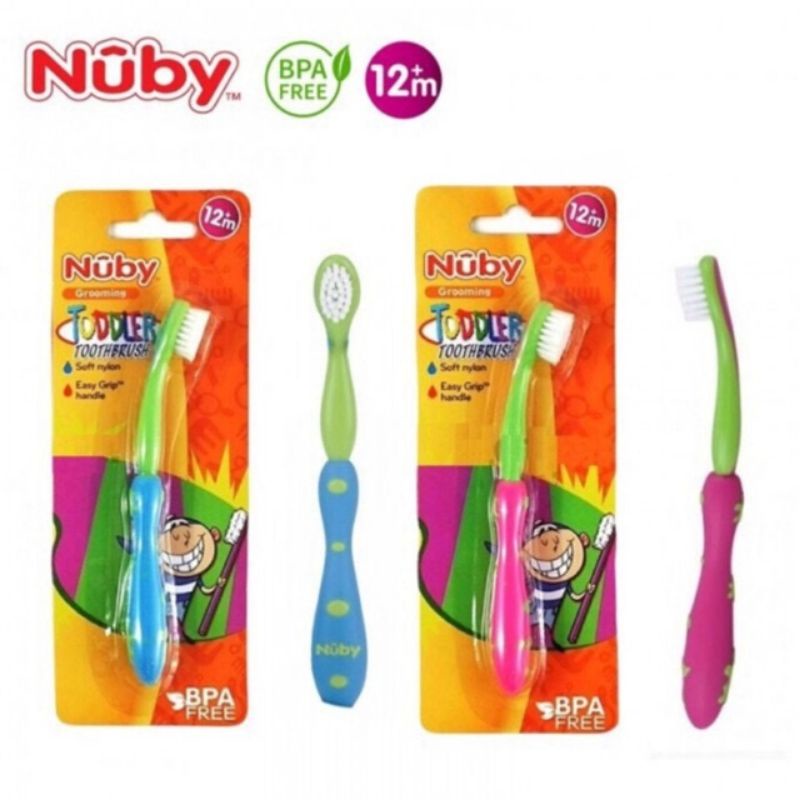 Nuby Grooming Toddler Toothbrush Sikat Gigi Anak