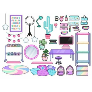 Jual PERLENGKAPAN RUMAH TOCA BOCA MAINAN KERTAS TOCA BOCA BP BPAN TOCA