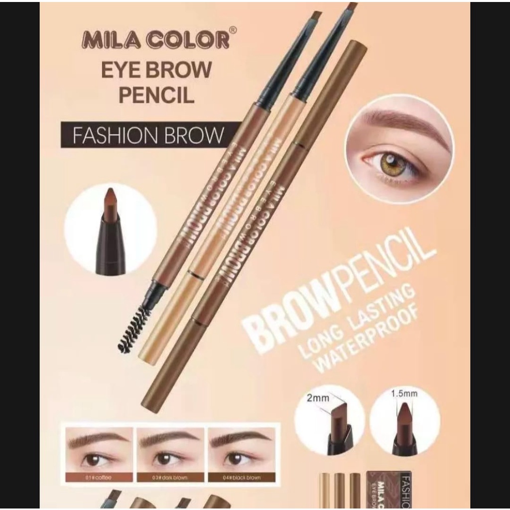 [PER PCS] Mila Color Fashion Eyebrow Pencil