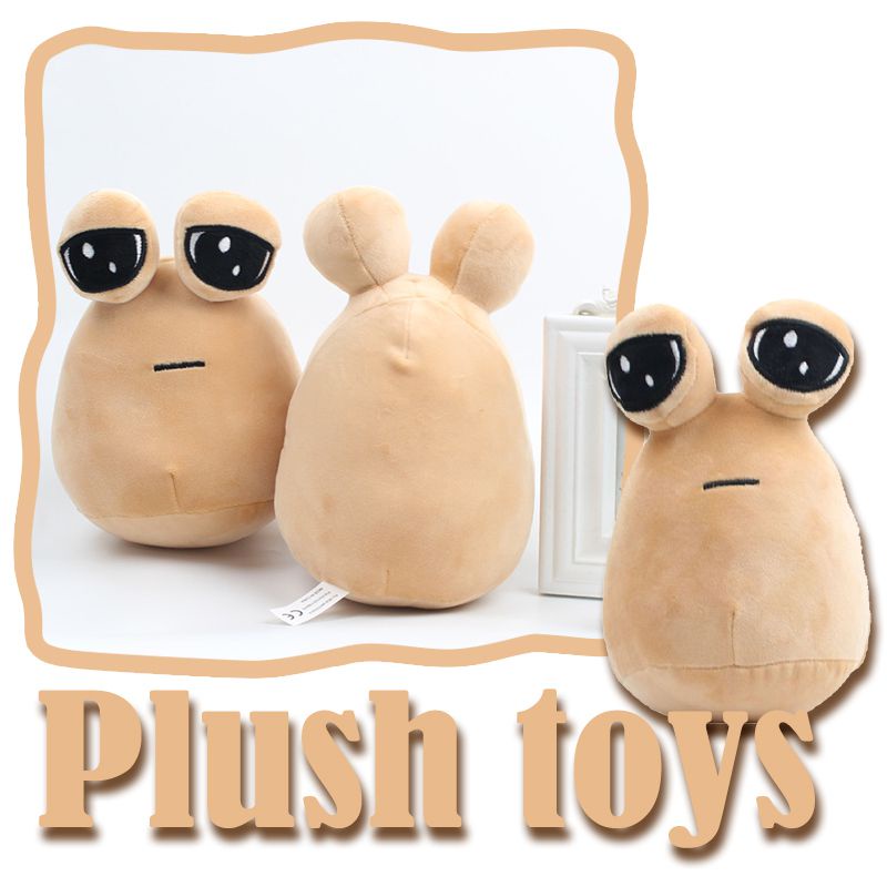 Game Hot My Pet Alien Pou Mainan Mewah Furdiburb Emosi Boneka Alien Plushie