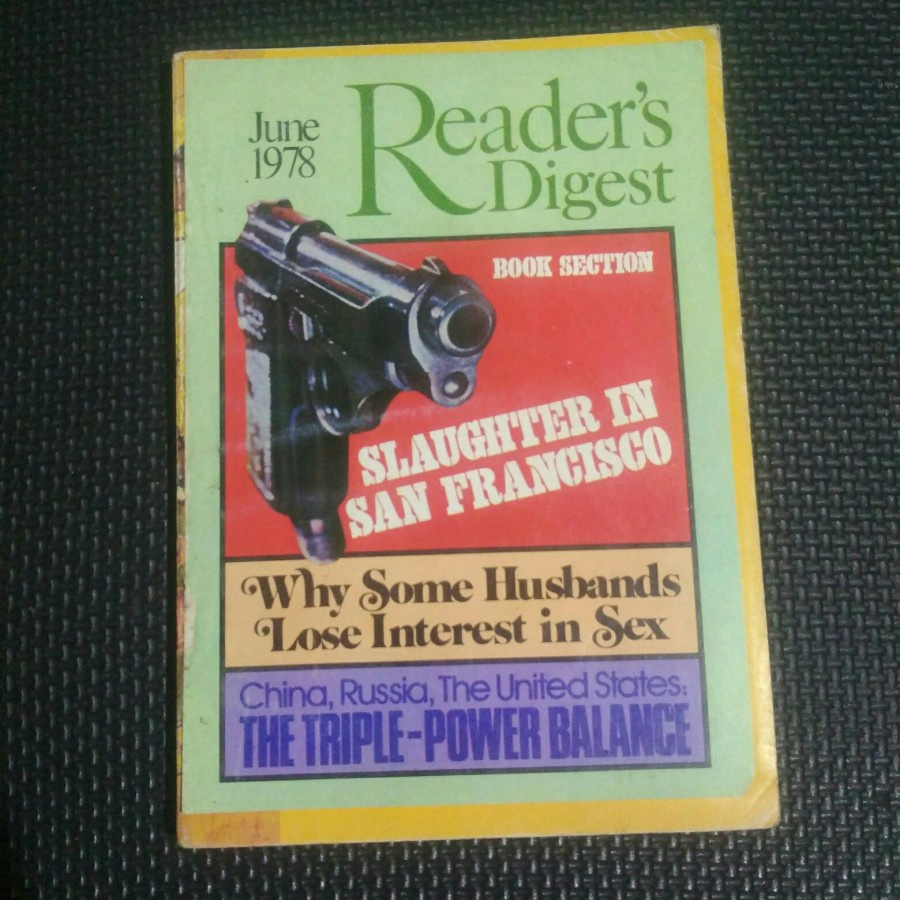 majalah import readers digest 1978