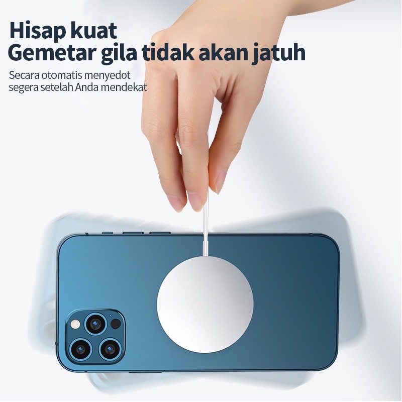 WIRELESS CHARGING TYPE C UNTUK IOS DAN ANDROID