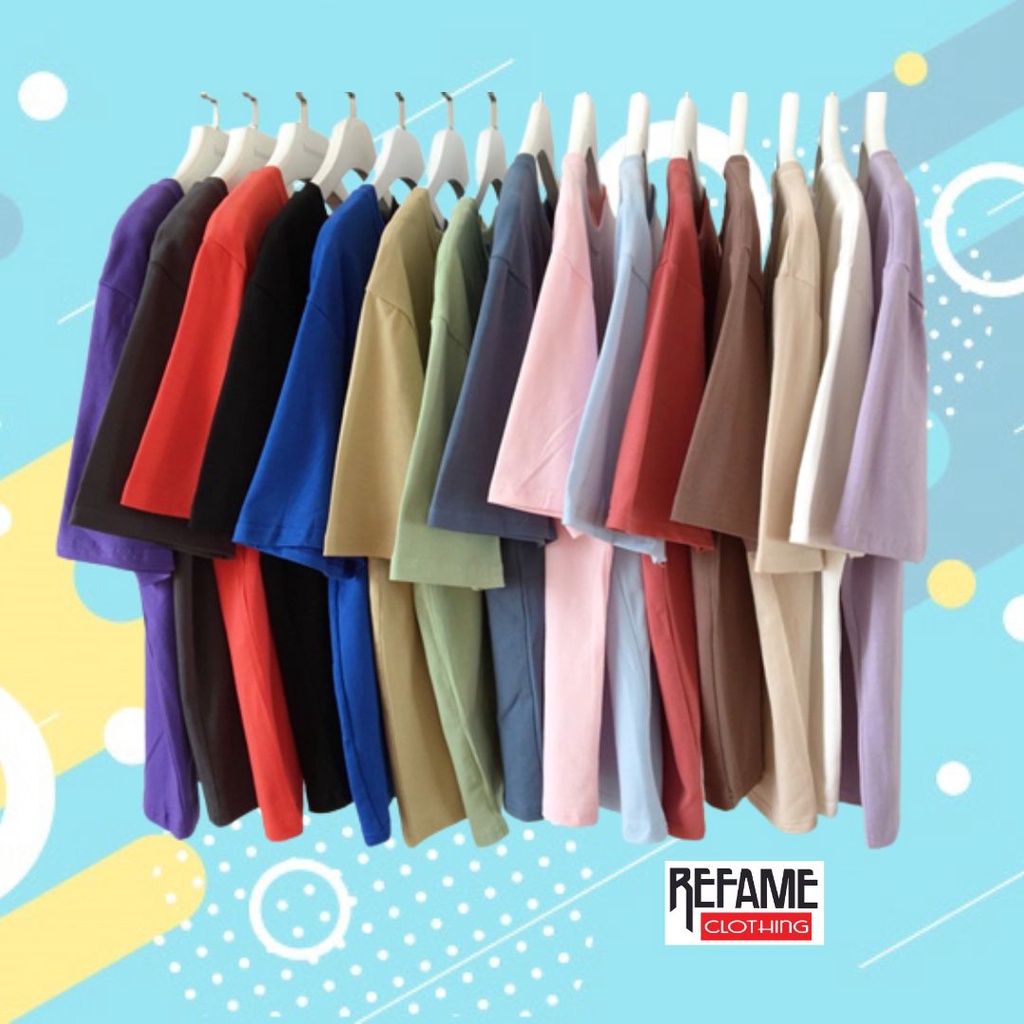 Kaos Polos Pria Wanita Dewasa Cowok Cewek Katun Cotton Combed 30s Oneck Lengan Pendek Ukuran S M L XL XXL Premium Hitam Marun Navy Putih Abu Pink Hijau Botol Army Kuning Mustard Termurah