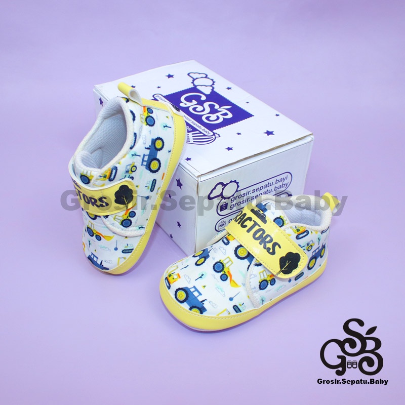 prewalker sepatu bayi laki laki perempuan umur 2 - 12 bulan model casual TRUCKTOR ringan &amp; fleksibel