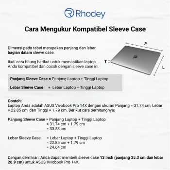 Tas Sarung Style Sleeve Case Laptop Notebook Macbook Ultrabook Pelindung Casing 11 12 13 15 inch / Wadah Laptop Murah Model Simpel Keren Elegan / Sarung Laptop Wanita Pria Unisex Cewek Cowok Tebal Bahan Premium Berkualitas Murah / Sleeve Laptop Waterproof