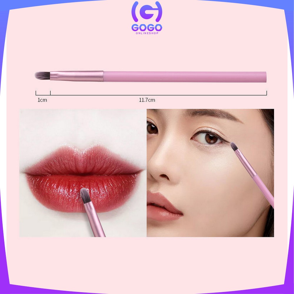GOGO-K96 Kuas Make Up Eyeshadow Set 5PCS Tabung Travel / Brush Make Up Cosmetic Eyeshadow Eyeliner Concealer Portable / Beauty Tools Set