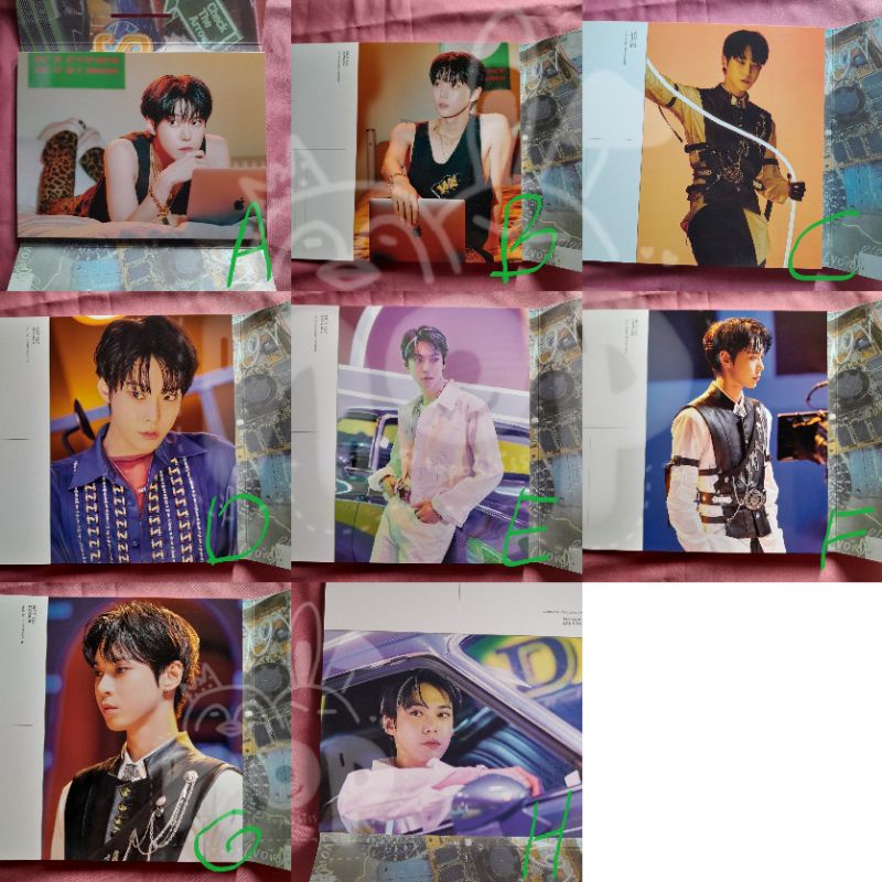 DOYOUNG POSTCARD SPECIAL BOOK NCT 127 FAVORITE STICKER