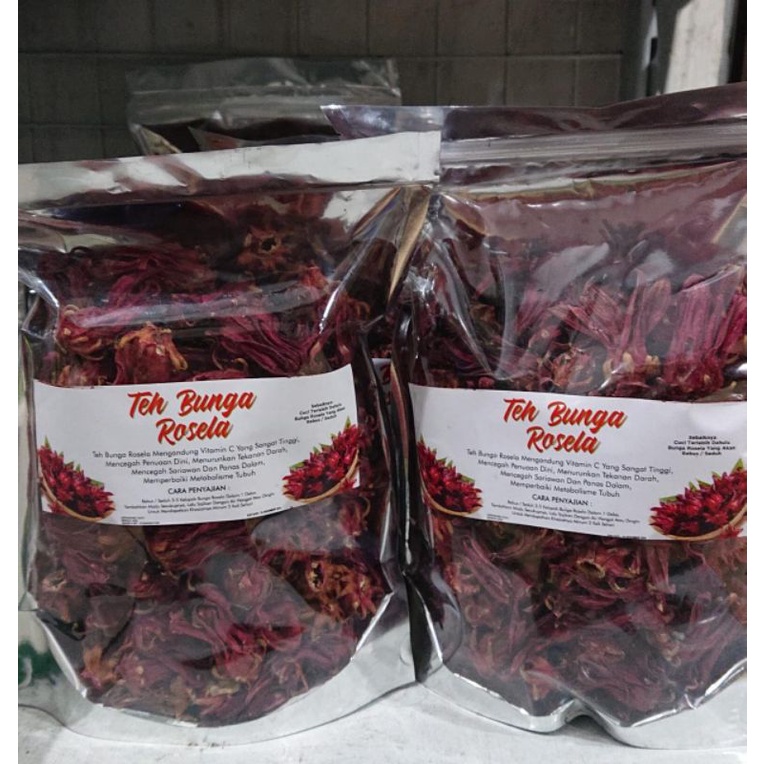 

rosela merah kering