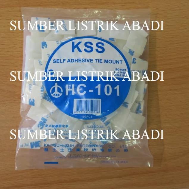 

KSS Self Adhesive Tie Mount HC-101 (PEREKAT 3M)