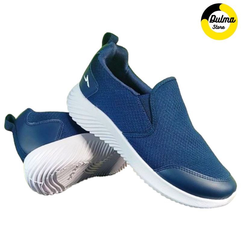 Sepatu Sneakers Ando Original Slip On Selop Pria Wanita