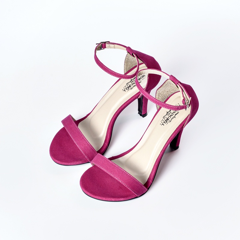 MORNINGBELL - HIGH HEELS STRAP SUEDE BEST SELLER MB-01 HAK 9 Cm