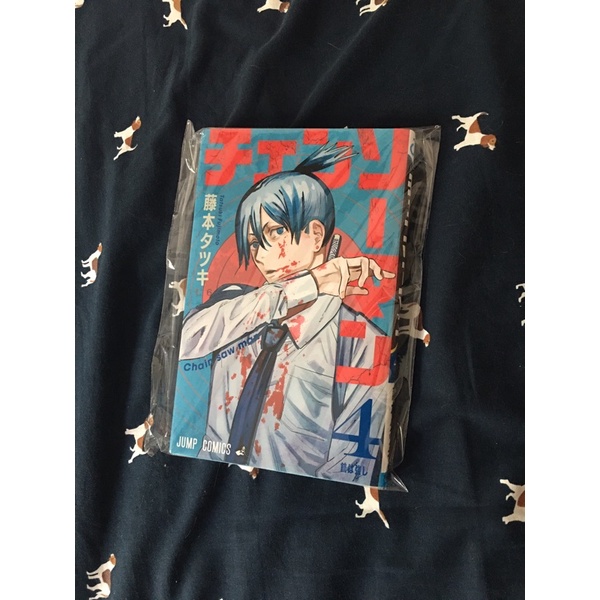 [BOOKED] chainsaw man manga vol.4 aki hayakawa jp ver