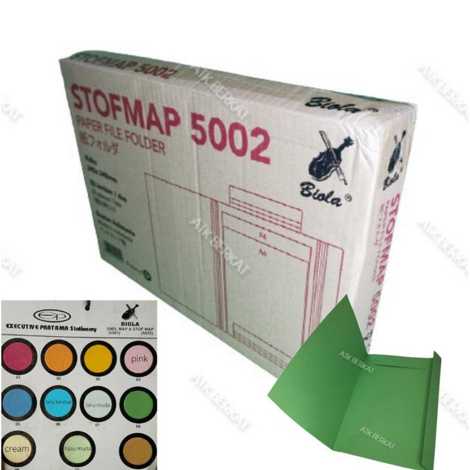 

[50pcs] Map folder Kertas stopmap buffalo Biola 5002
