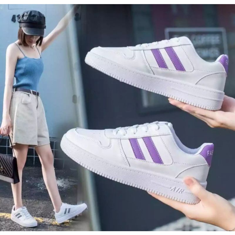 TmO - 8.8 Sale Sepatu wanita sneakers tali fashion AirTwo  termurah kekinian bisa cod/sepatu santai wanita tali/sepatu jalan wanita santai kekinian