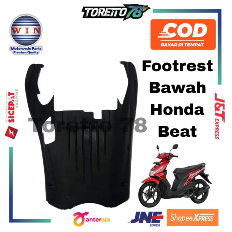 Footrest Bawah Beat Pijakan Kaki Bawah Honda Beat Karbu Merk  Win