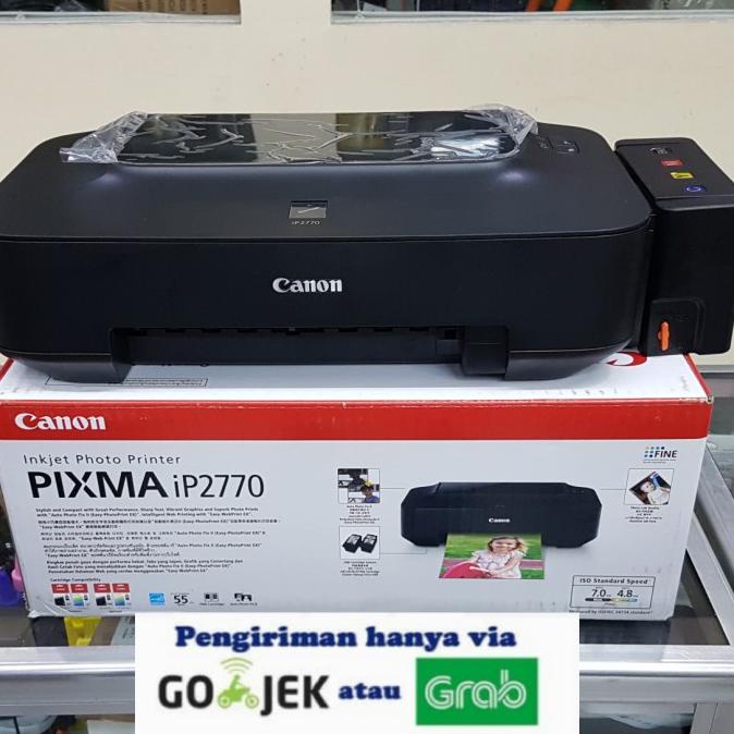 Printer Canon ip2770 + infus box Modif A3 lipat 2 printer Notaris