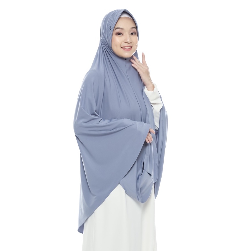 HIJAB SYAR'I INSTAN JIlbab JUmbo Kerudung Jumbo PET ANTEM  HAMIDAH  JARSY JUMBO XXL