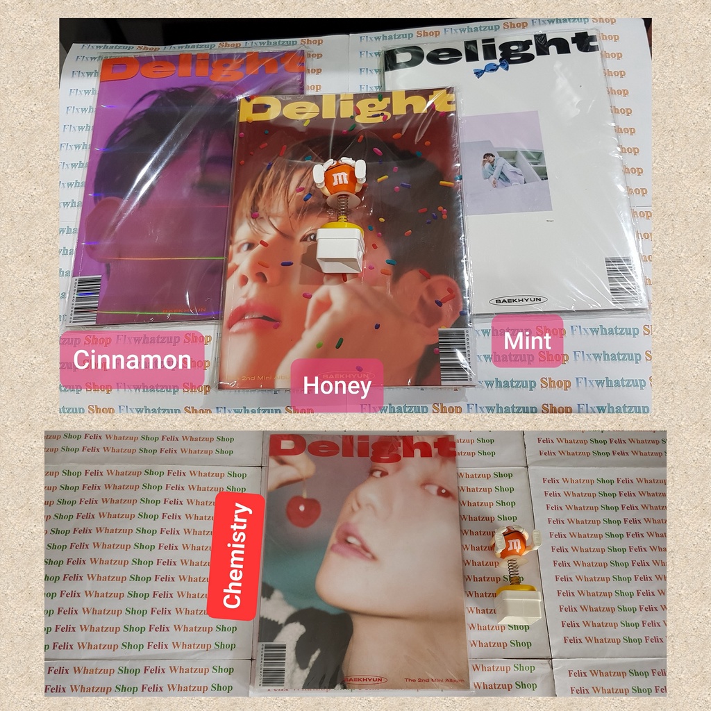 Baekhyun Delight [2nd Mini Album] Official Album SEALED EXO