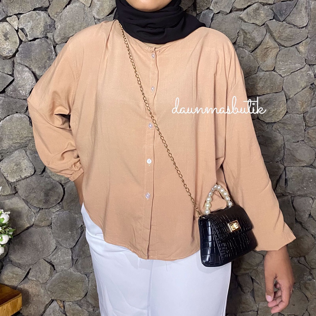 1KG MUAT 5PCS | LOISE BLOUSE BALONA RAYON JUMBO PINGUIN BLOUSE VISCOSE