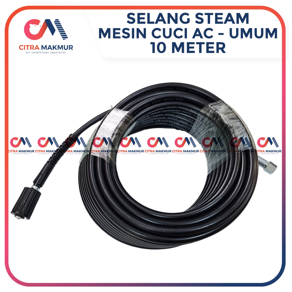 Selang Jet Cleaner High Pressure Panjang 10 Meter Mesin Cuci AC Mobil Motor Lakoni Laguna VGS Nankai Nepel 1,5 cm VBB Anlu