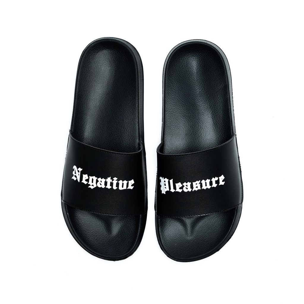 TIMEBOMB SANDAL | EMBOSS | SLIPPERS SLIDE | SLIPPERS | SANDAL UNISEX | TIPE2 (NEGATIVE PLEASURE)