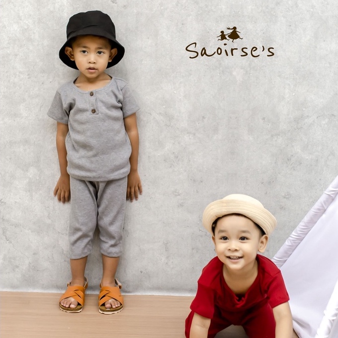 Saoirse's Labiba Set - Setelan Kaos anak unisex