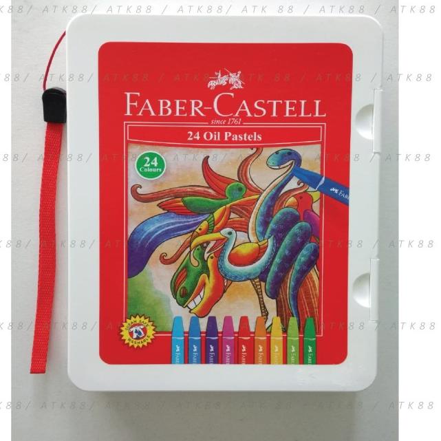 

Hexagonal Oil Pastel 24 Pcs (#120089) / Crayon faber castell