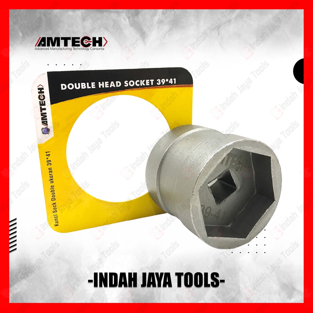 AMTECH VT305244 Double Socket 39 x 41 mm - Mata Kunci Sok CVT Crown