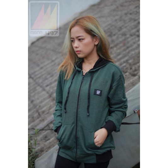 zipper hoodie mignon Z2214