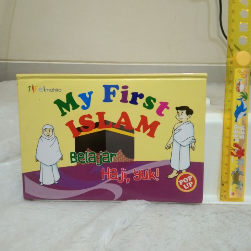 Buku anak boardbook pop up My First Islam BELAJAR HAJI, YUK