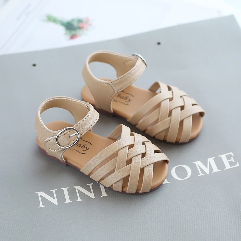 HNK sendal anak perempuan import | sepatu sendal anak perempuan | SS STRAP CROSS