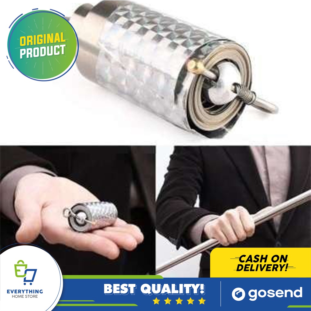 Tongkat Besi Pelindung Teleskopik untuk Perlindungan Diri ORIGINAL EHS