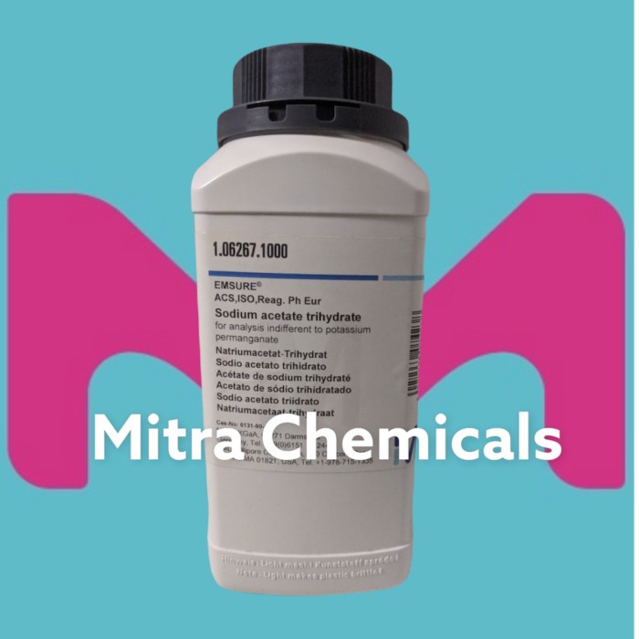 Jual SODIUM ACETATE TRIHYDRATE MERCK 106267 NATRIUM ASETAT TRIHIDRAT 1