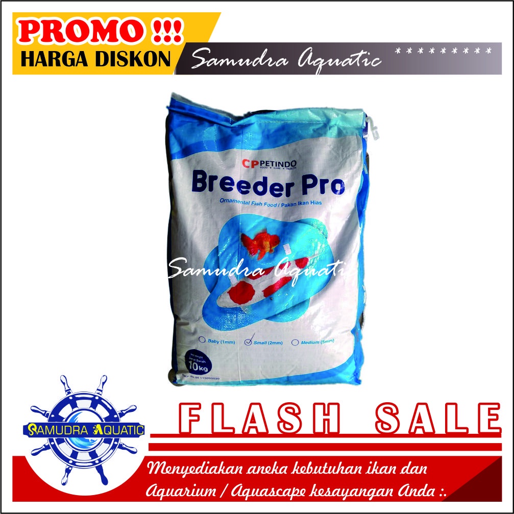 KOI BREEDER PRO (600 gr) | Makankan Ikan Koi | Pelet Ikan Koi | Pakan Ikan Hias Koki Koi BREEDER PRO KOI