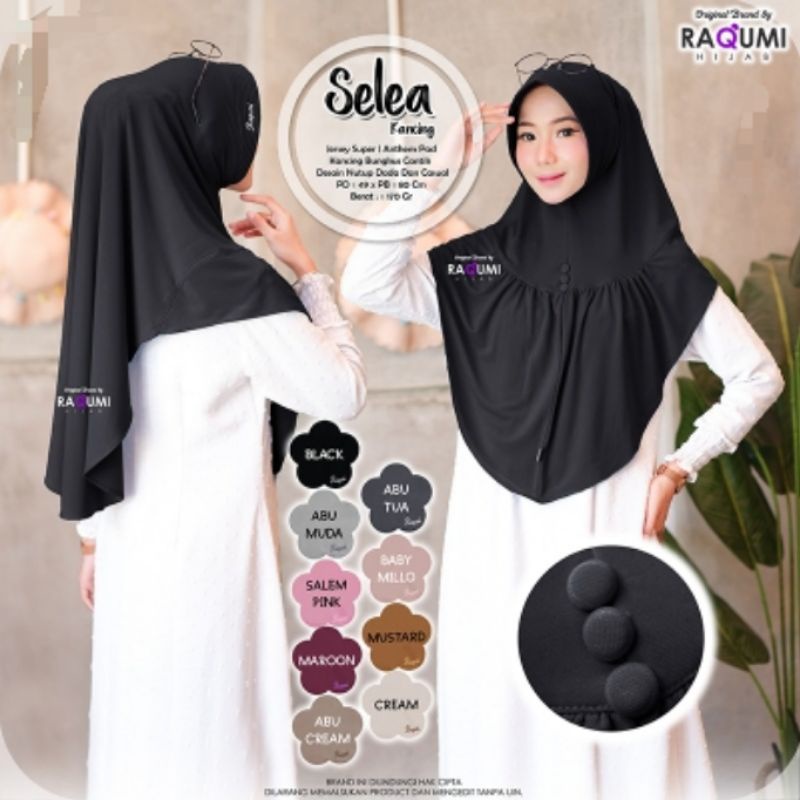 SELEA RAQUMI DAILY HIJAB PREMIUM HIJAB