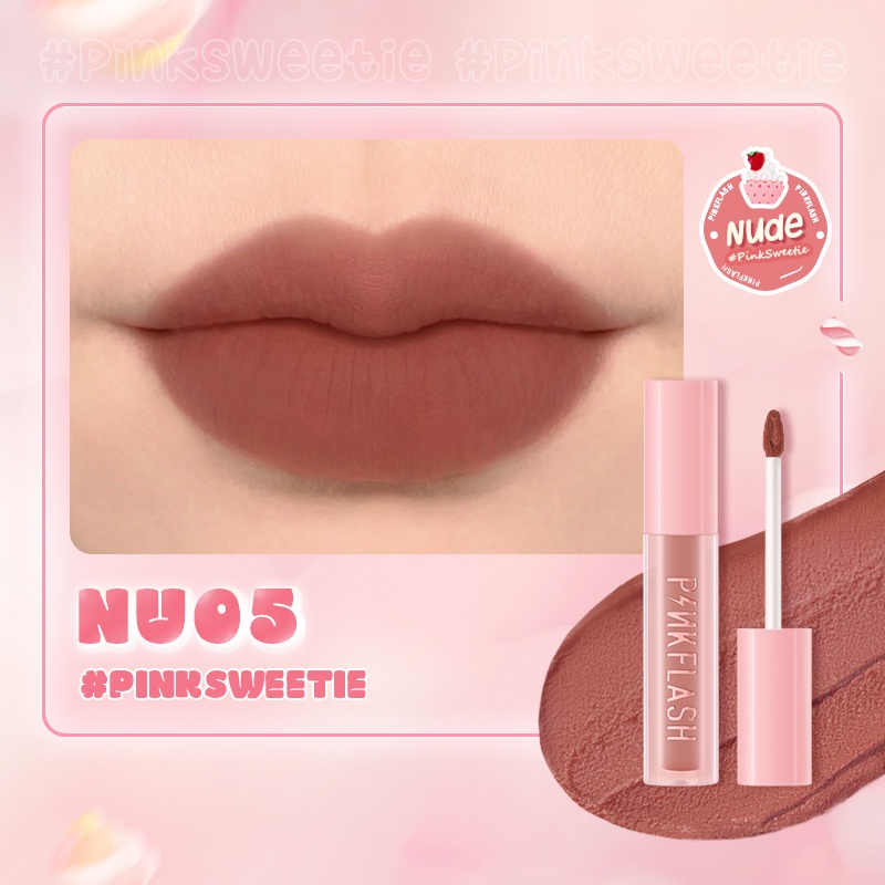 Pinkflash Pinksweetie Powdery Lip Gloss Pinkflash LipGloss Pinkflash Lipstick Pinkflash Lipstik Pinkflas Lipstick Pink Flah Lipstik Pink Flasj Lipgloss Pink Flash Lip Gloss Pink Flash Lip Velvet Pinkflash