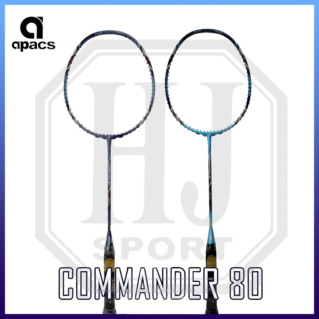 Raket Original Apacs Commander 80 Bonus Senar & Tas Badminton
