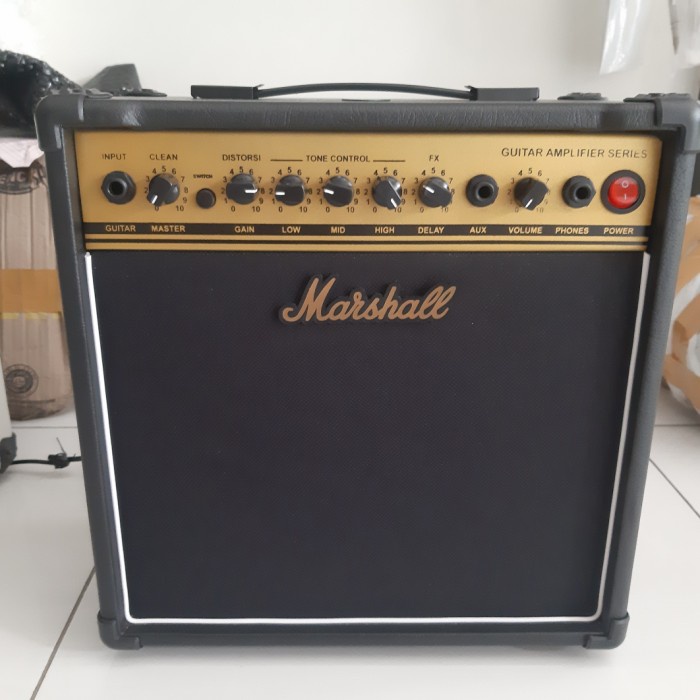 Amplifier Ampli Gitar Elektrik Efek Distorsi Dan Delay Mantap