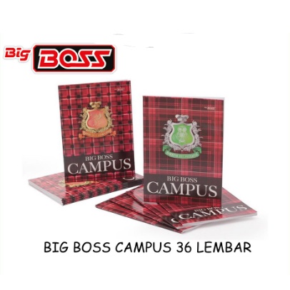 

BUKU TULIS BIG BOSS CAMPUS 36 LEMBAR