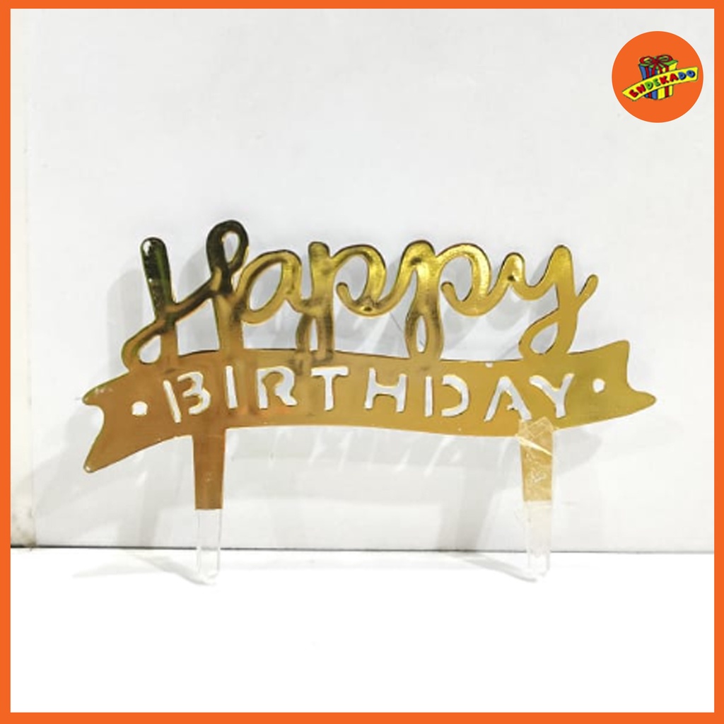 TOPPER Ulang Tahun Murah - Cake Topper