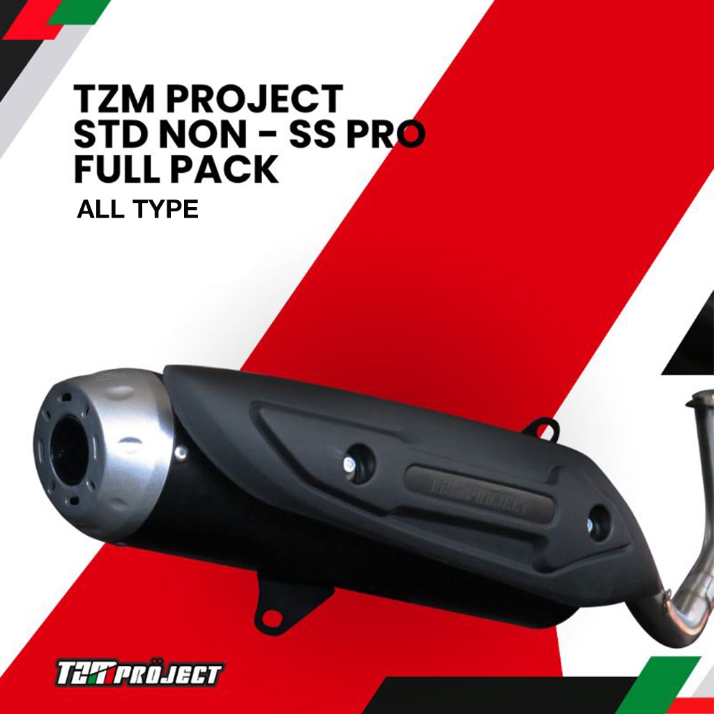 New KNALPOT TZM PROJECT RACING BEAT FI ESP / VARIO 125 - 150 / NMAX / AEROX / SCOOPY KENALPOT TZM