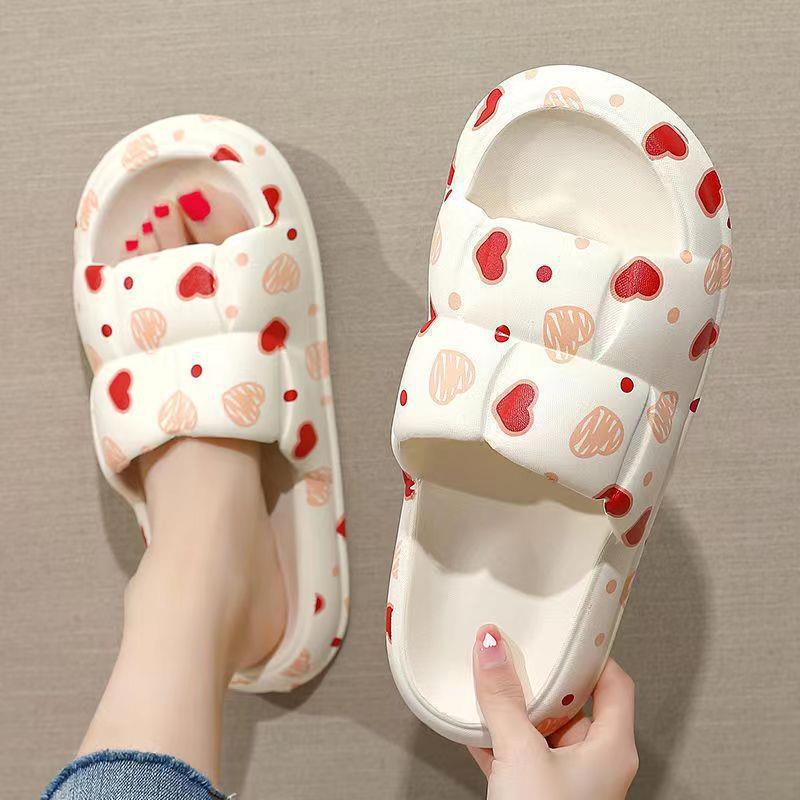 Sandal Jelly Korean Import Soft Slipper Anti Slip Elastic Empuk PVC / Selop RUMAH TEBEL NYAMAN korea awan cloud Slop Wanita Casual